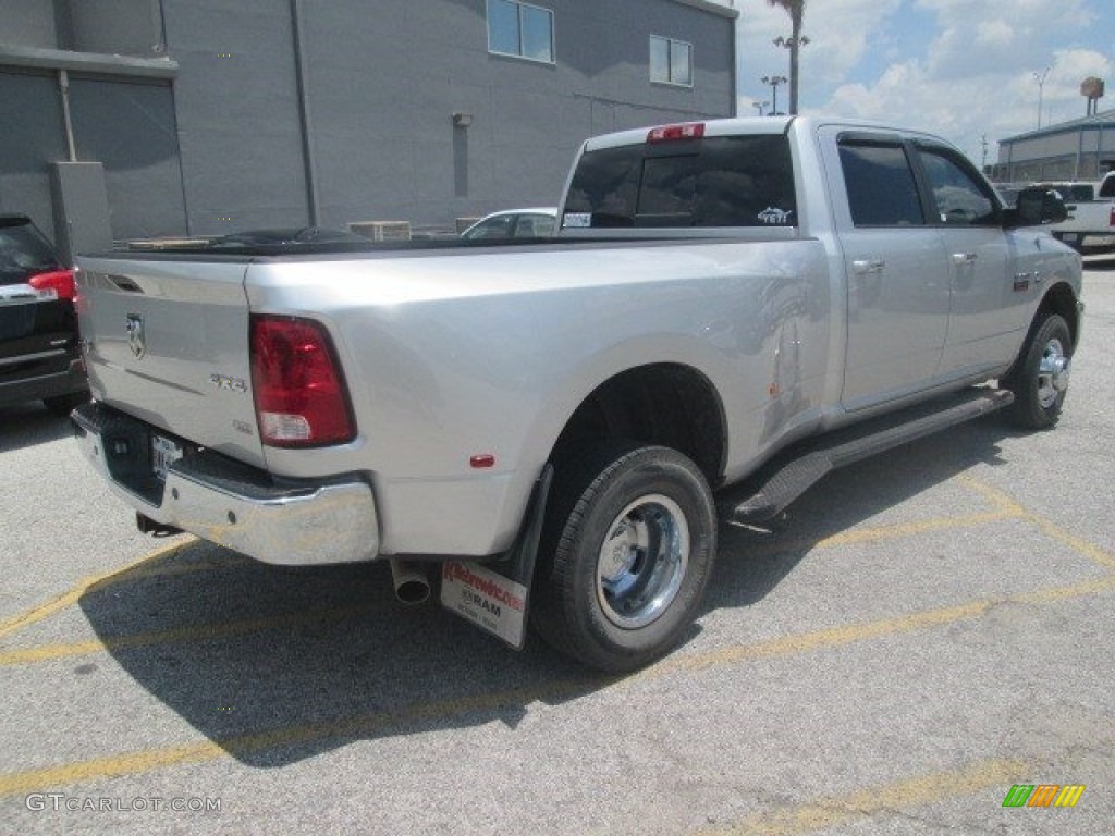 2012 Ram 3500 HD Lone Star Crew Cab 4x4 Dually - Bright Silver Metallic / Dark Slate/Medium Graystone photo #6