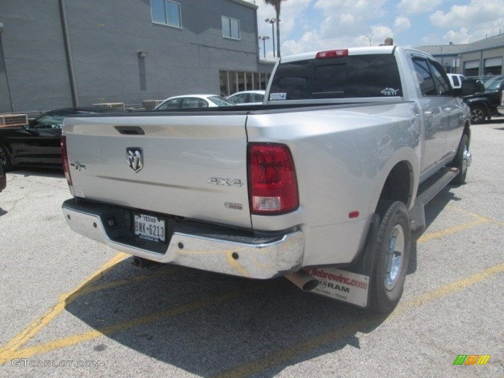 2012 Ram 3500 HD Lone Star Crew Cab 4x4 Dually - Bright Silver Metallic / Dark Slate/Medium Graystone photo #7