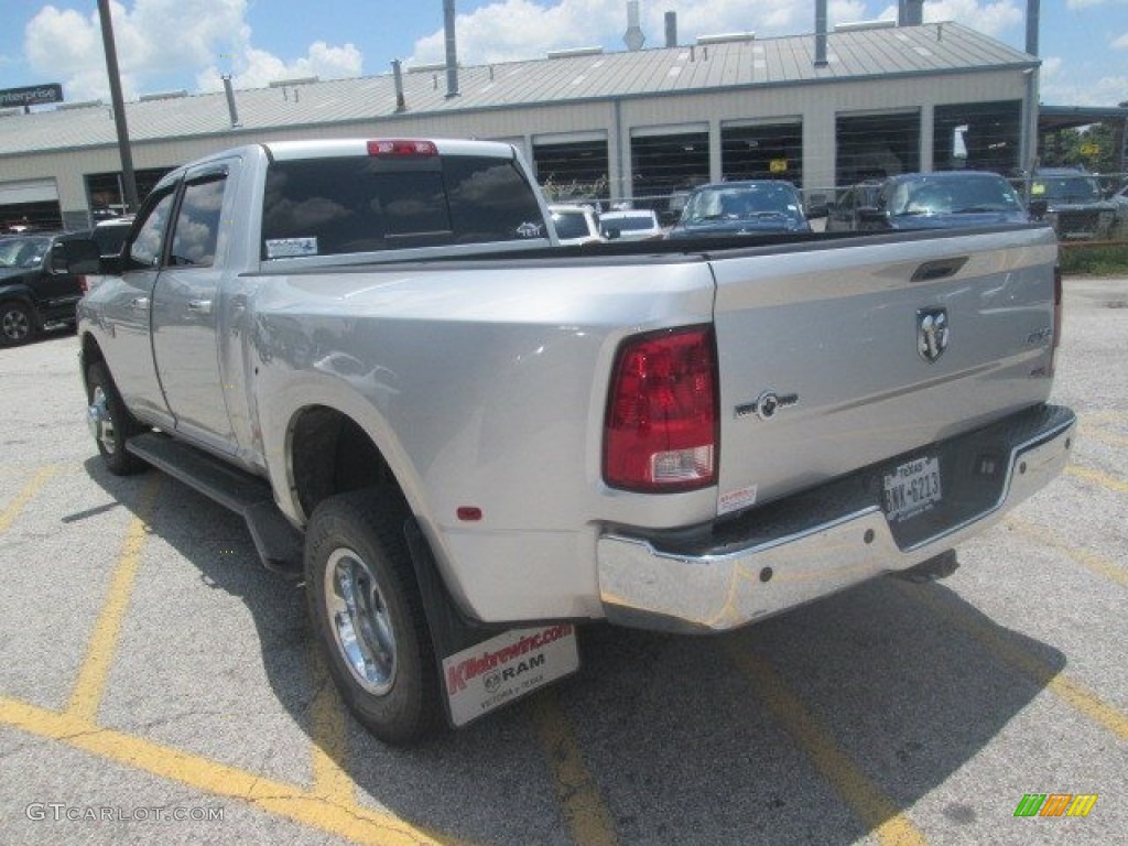 2012 Ram 3500 HD Lone Star Crew Cab 4x4 Dually - Bright Silver Metallic / Dark Slate/Medium Graystone photo #10