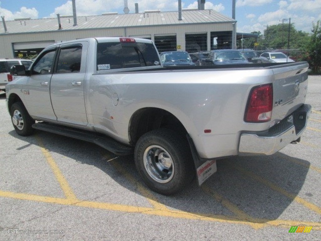 2012 Ram 3500 HD Lone Star Crew Cab 4x4 Dually - Bright Silver Metallic / Dark Slate/Medium Graystone photo #11