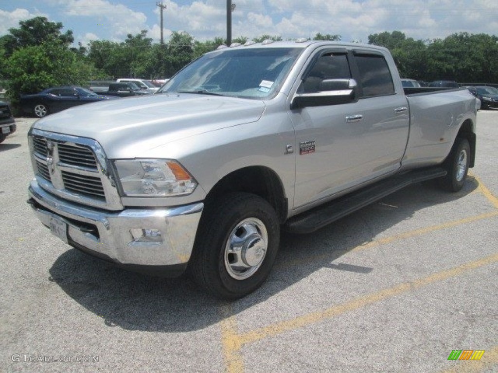 2012 Ram 3500 HD Lone Star Crew Cab 4x4 Dually - Bright Silver Metallic / Dark Slate/Medium Graystone photo #12