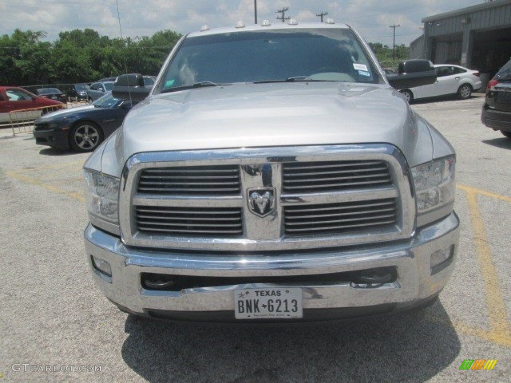 2012 Ram 3500 HD Lone Star Crew Cab 4x4 Dually - Bright Silver Metallic / Dark Slate/Medium Graystone photo #14