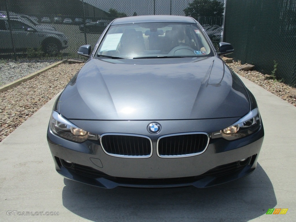 2013 3 Series 320i xDrive Sedan - Mineral Grey Metallic / Venetian Beige photo #6