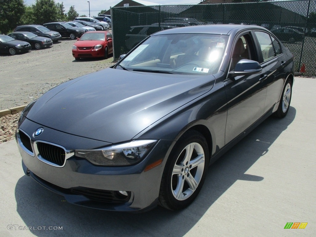 2013 3 Series 320i xDrive Sedan - Mineral Grey Metallic / Venetian Beige photo #7