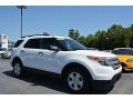 2014 Oxford White Ford Explorer FWD  photo #1