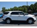2014 Oxford White Ford Explorer FWD  photo #2