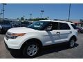 2014 Oxford White Ford Explorer FWD  photo #7