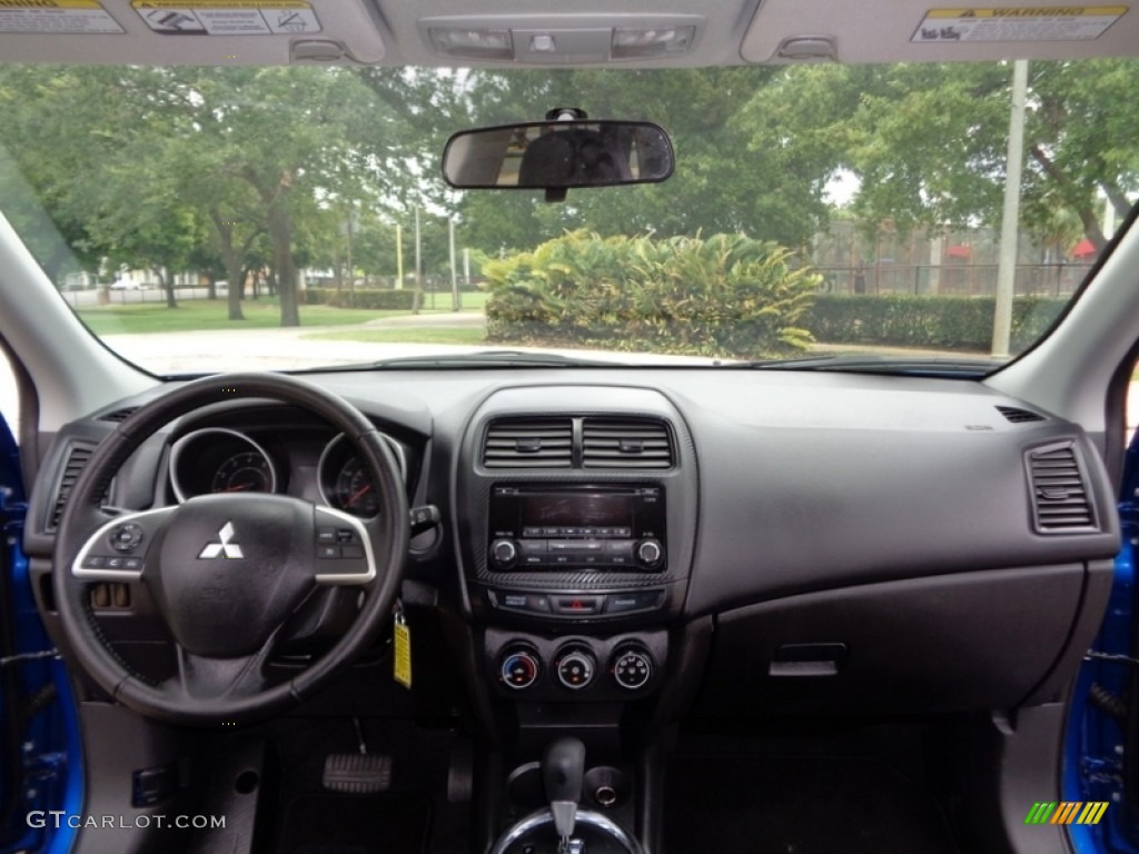 2015 Mitsubishi Outlander Sport ES Black Dashboard Photo #113621865