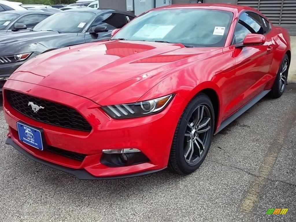 2016 Mustang EcoBoost Coupe - Race Red / Ebony photo #18