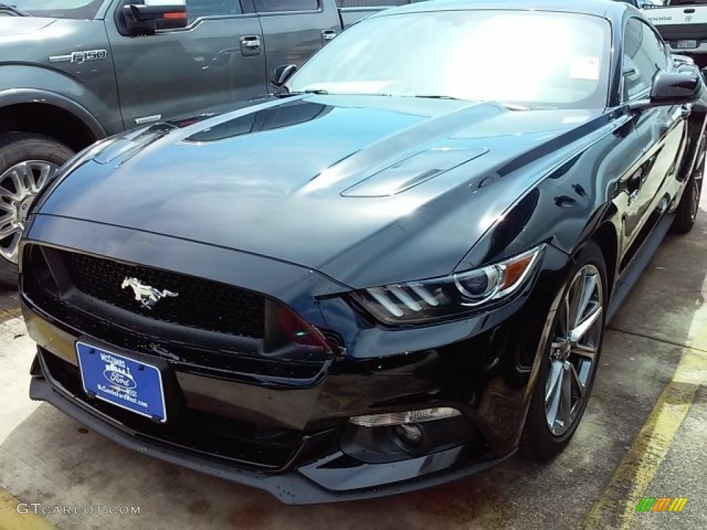 2016 Mustang GT Premium Coupe - Shadow Black / Ebony photo #5