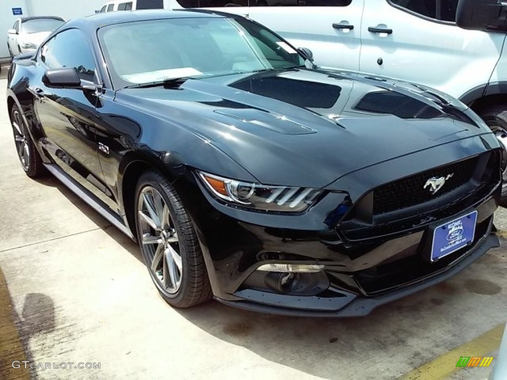 2016 Mustang GT Premium Coupe - Shadow Black / Ebony photo #11