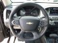 2016 Chevrolet Colorado Jet Black Interior Steering Wheel Photo