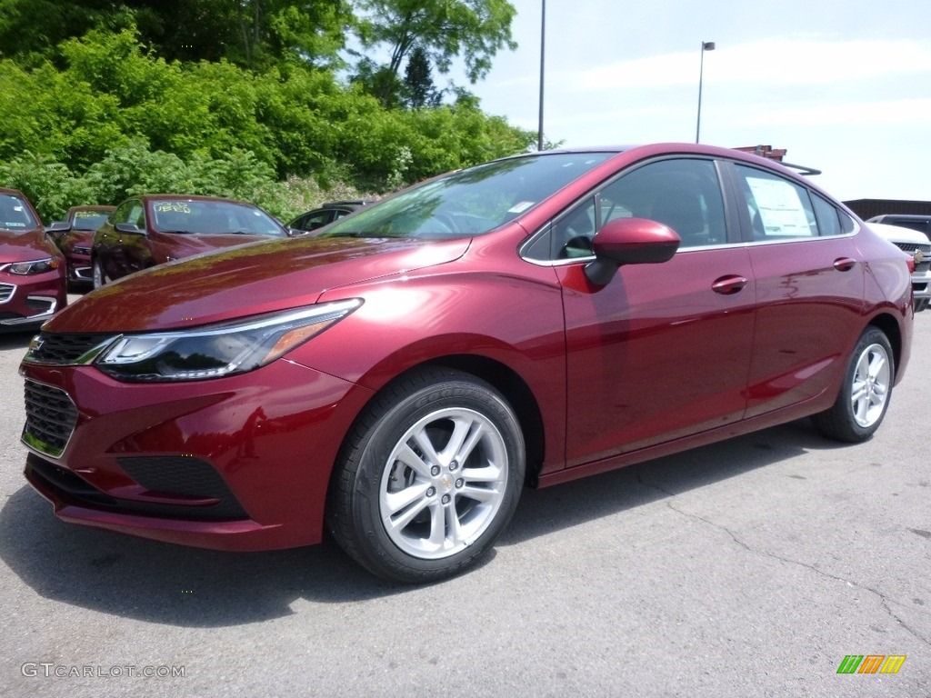 2016 Cruze LT Sedan - Siren Red Tintcoat / Jet Black photo #1