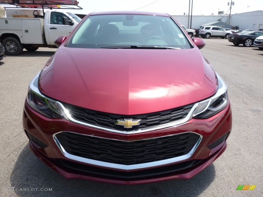 2016 Cruze LT Sedan - Siren Red Tintcoat / Jet Black photo #2