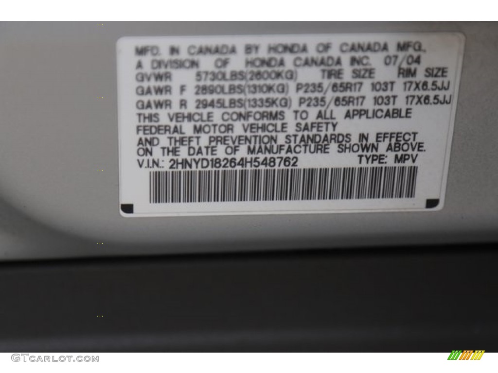 2004 MDX  - Starlight Silver Metallic / Ebony photo #45