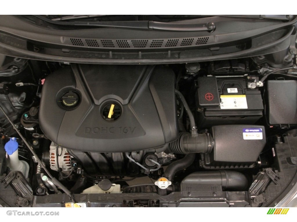 2012 Elantra Limited - Black Noir Pearl / Black photo #15