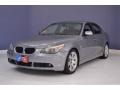 2004 Silver Grey Metallic BMW 5 Series 530i Sedan  photo #3