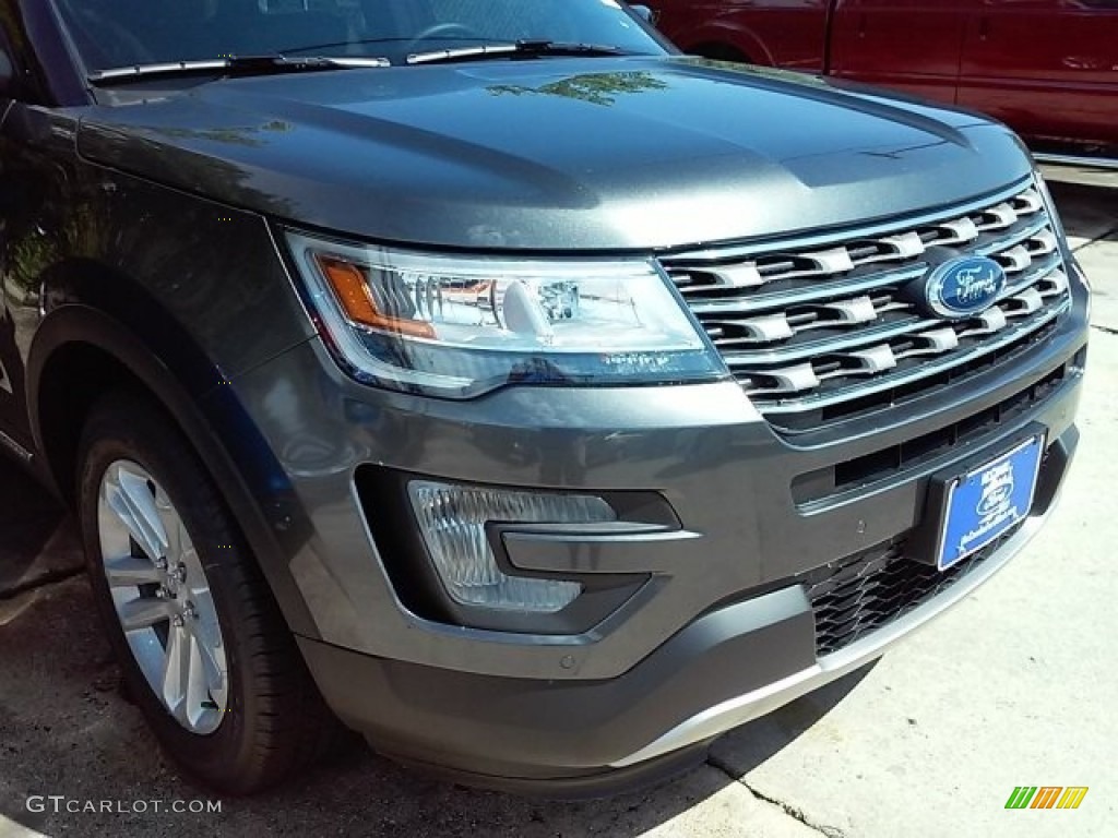 2016 Explorer XLT - Magnetic Metallic / Ebony Black photo #19