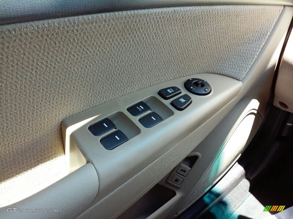 2009 Sonata GLS - Dark Cherry Red / Camel photo #10