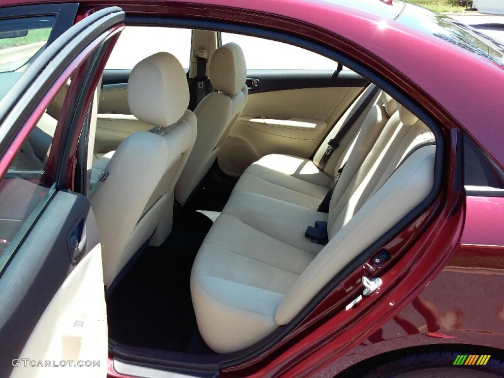 2009 Sonata GLS - Dark Cherry Red / Camel photo #17