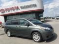 2013 Cypress Green Pearl Toyota Sienna LE AWD  photo #2