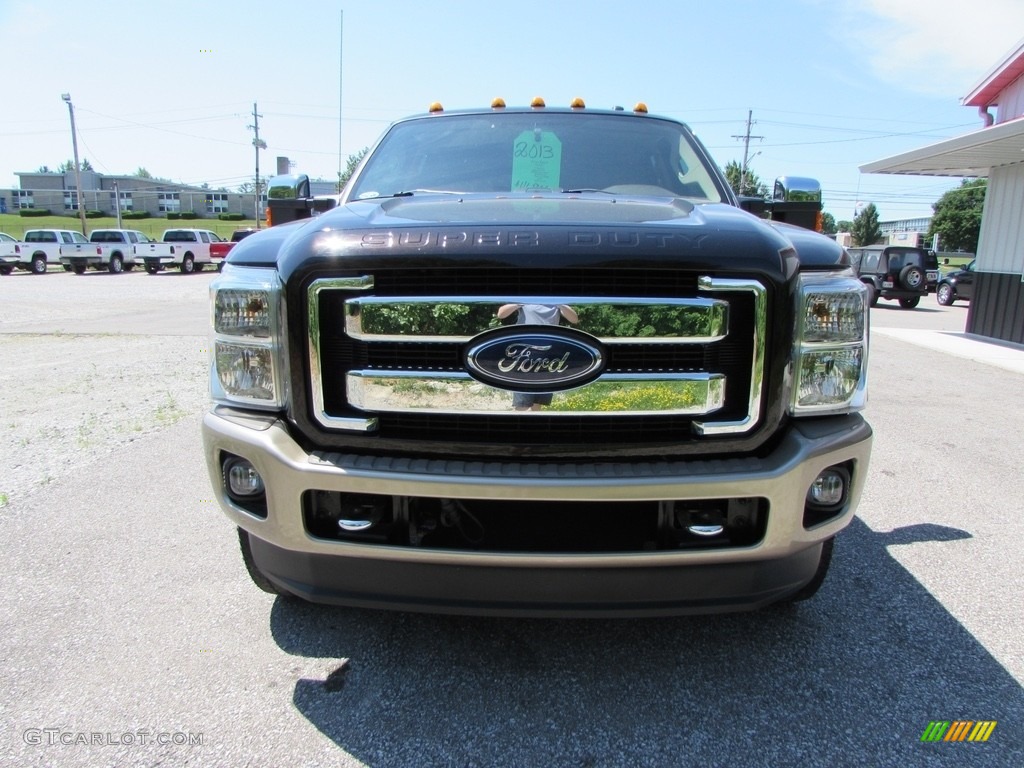 2013 F250 Super Duty King Ranch Crew Cab 4x4 - Kodiak Brown Metallic / King Ranch Chaparral Leather/Adobe Trim photo #3