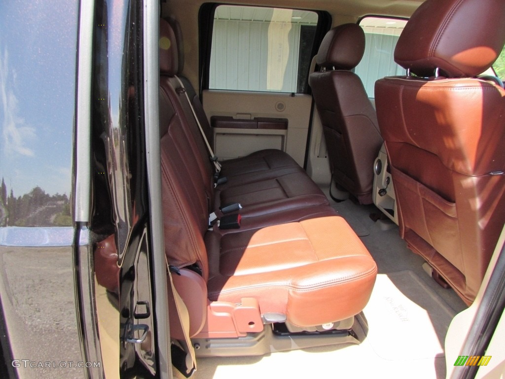 2013 F250 Super Duty King Ranch Crew Cab 4x4 - Kodiak Brown Metallic / King Ranch Chaparral Leather/Adobe Trim photo #12