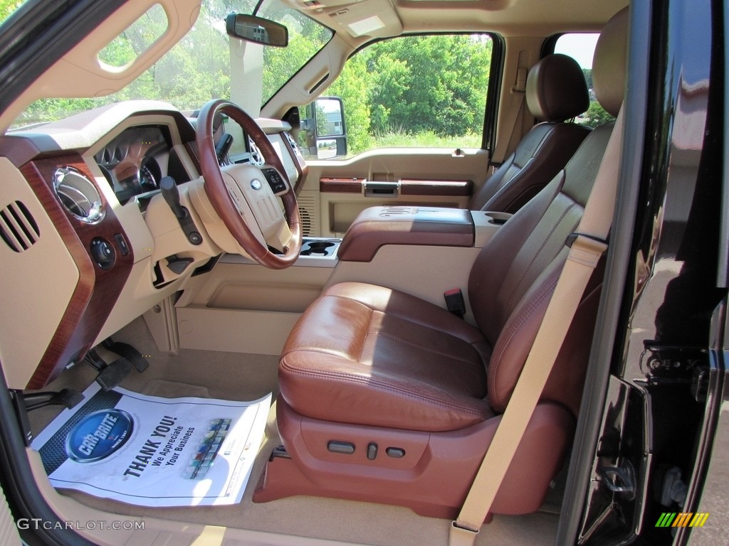 2013 F250 Super Duty King Ranch Crew Cab 4x4 - Kodiak Brown Metallic / King Ranch Chaparral Leather/Adobe Trim photo #18