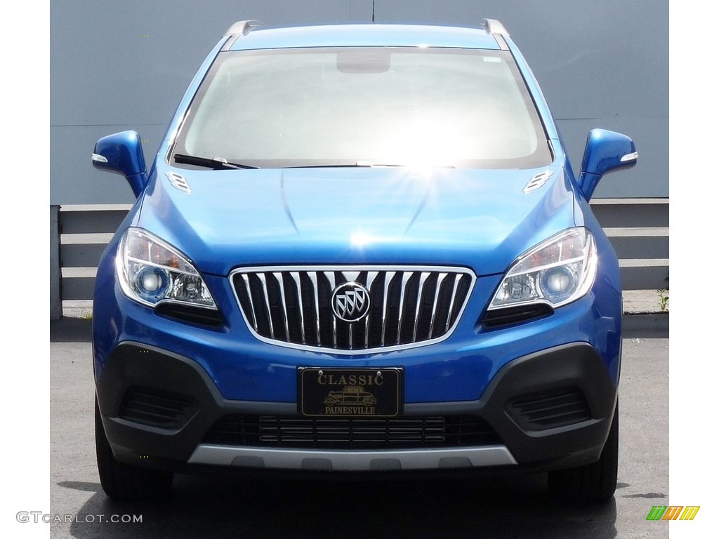 2016 Encore Convenience AWD - Coastal Blue Metallic / Ebony photo #4