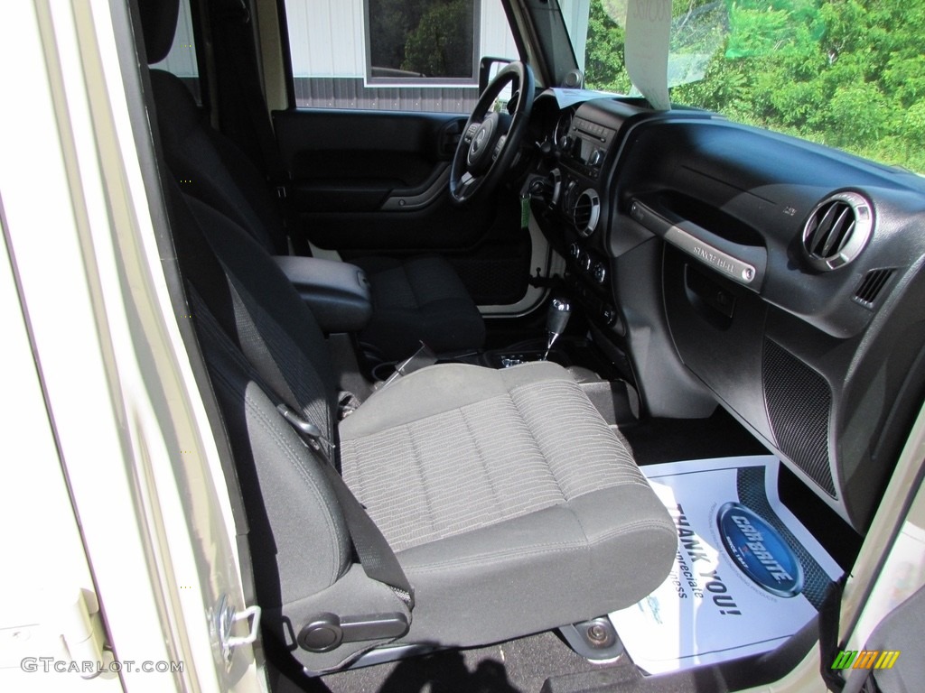 2012 Wrangler Unlimited Sport 4x4 - Sahara Tan / Black photo #13