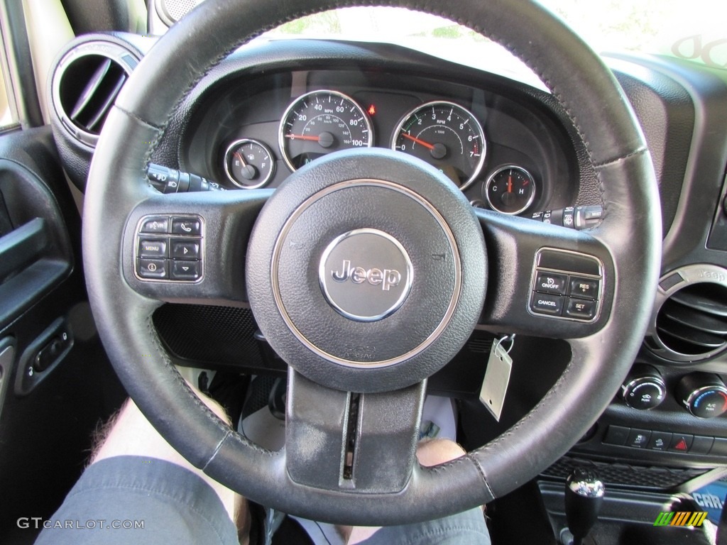 2012 Wrangler Unlimited Sport 4x4 - Sahara Tan / Black photo #19