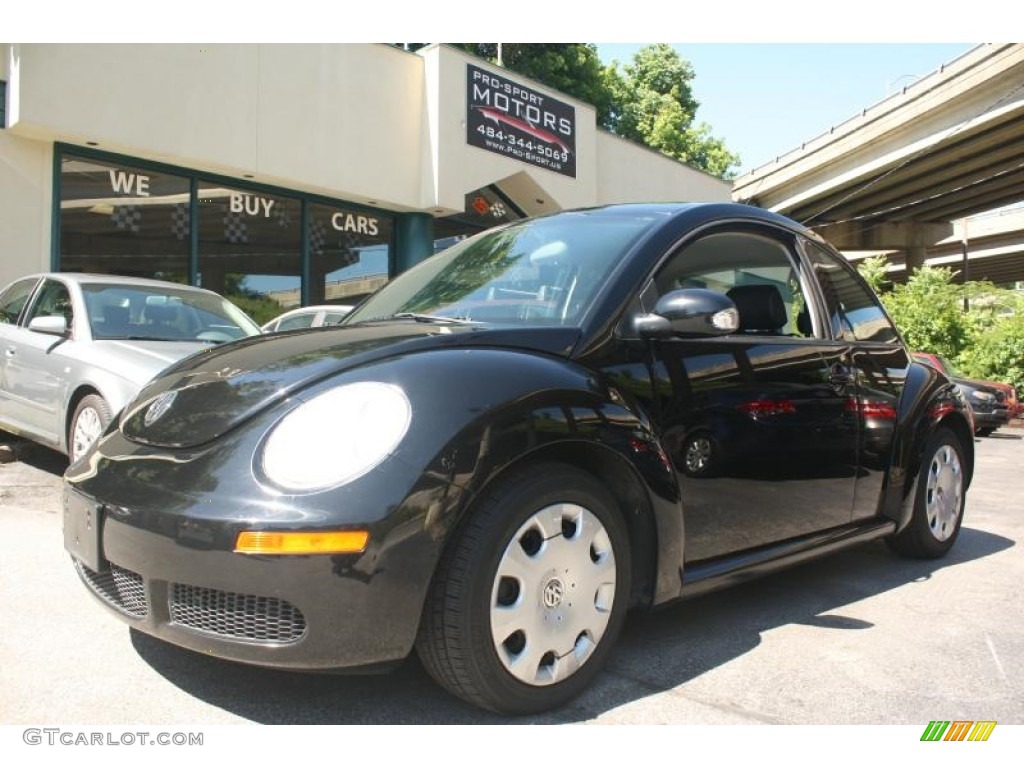 2010 New Beetle 2.5 Coupe - Black / Black photo #1