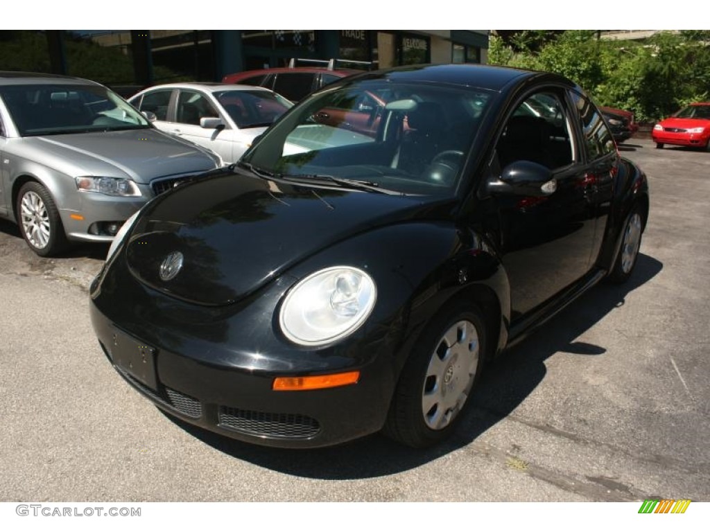2010 New Beetle 2.5 Coupe - Black / Black photo #5