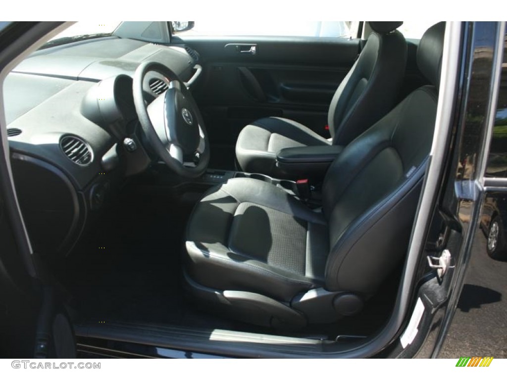 2010 New Beetle 2.5 Coupe - Black / Black photo #16
