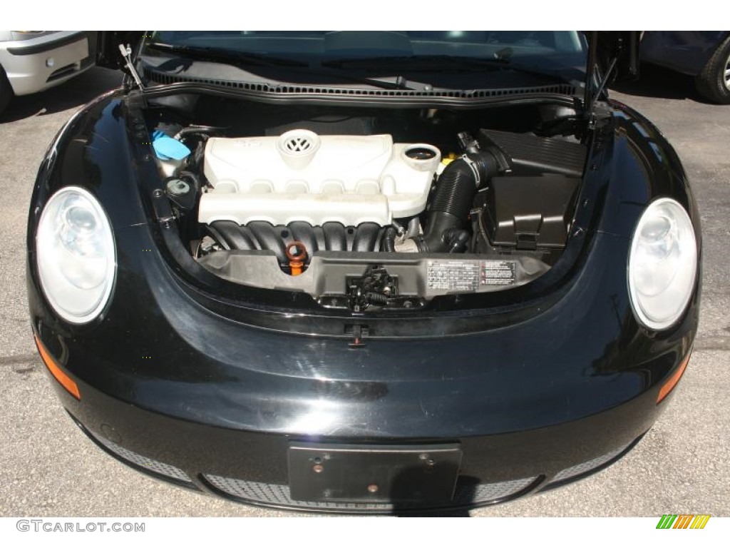 2010 New Beetle 2.5 Coupe - Black / Black photo #37