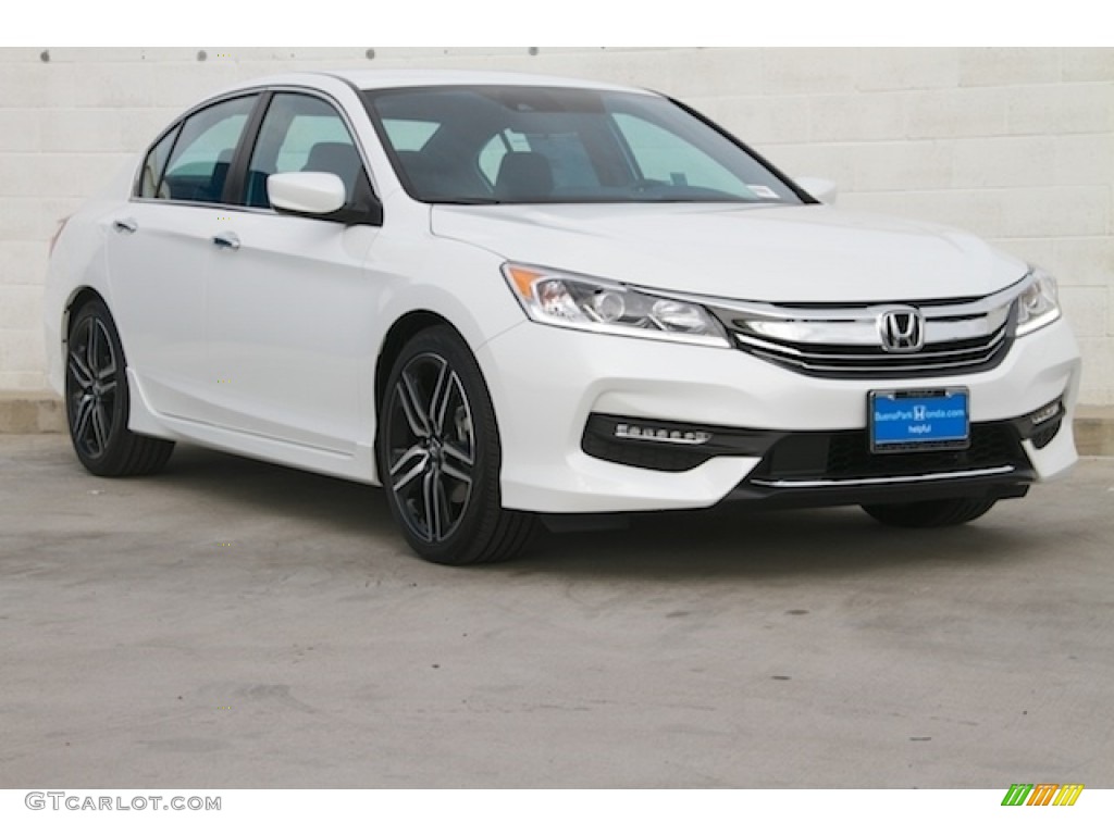 White Orchid Pearl Honda Accord