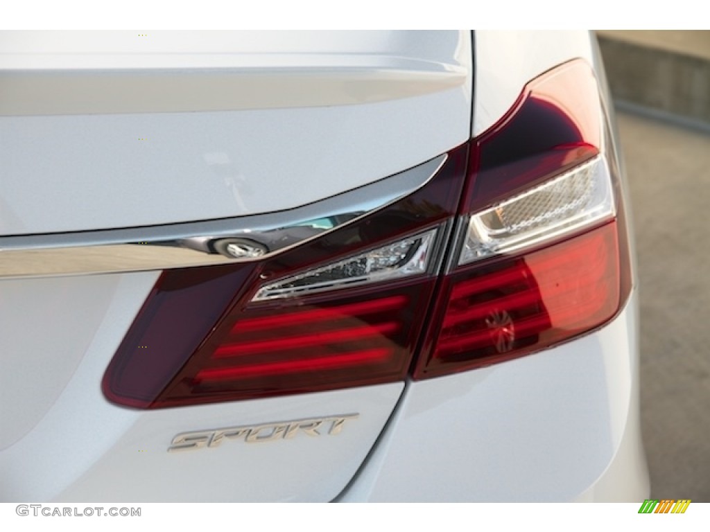 2016 Accord Sport Sedan - White Orchid Pearl / Black photo #4