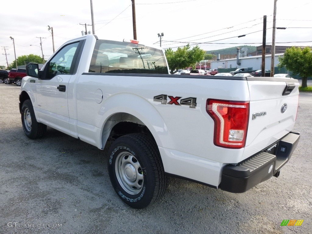 2016 F150 XL Regular Cab 4x4 - Oxford White / Medium Earth Gray photo #6