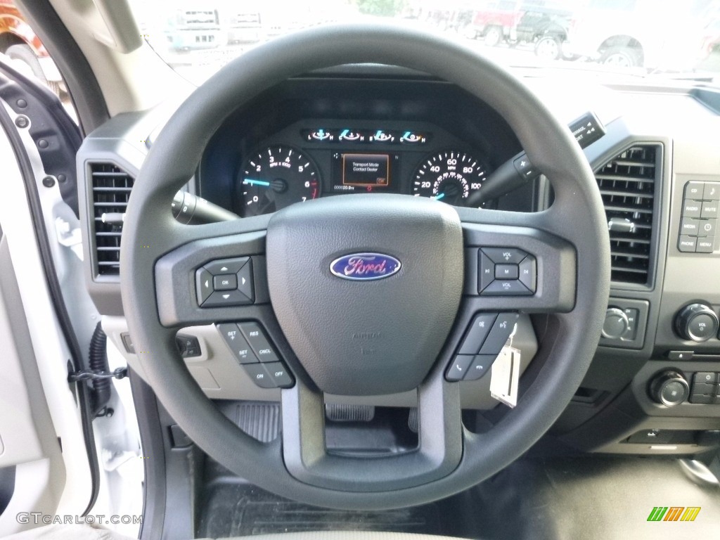 2016 F150 XL Regular Cab 4x4 - Oxford White / Medium Earth Gray photo #17