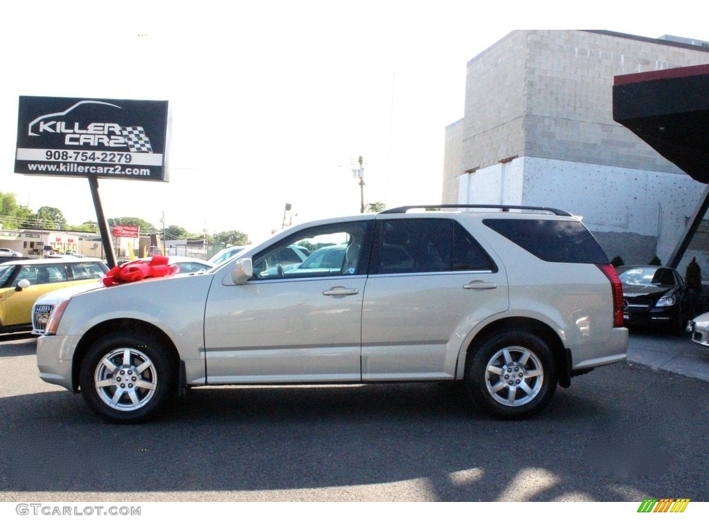 2008 SRX 4 V6 AWD - Light Platinum / Cashmere/Cocoa photo #4