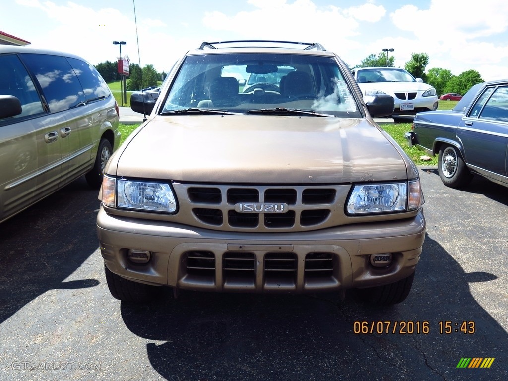 2000 Rodeo S 4WD - Roman Bronze Metallic / Beige photo #2