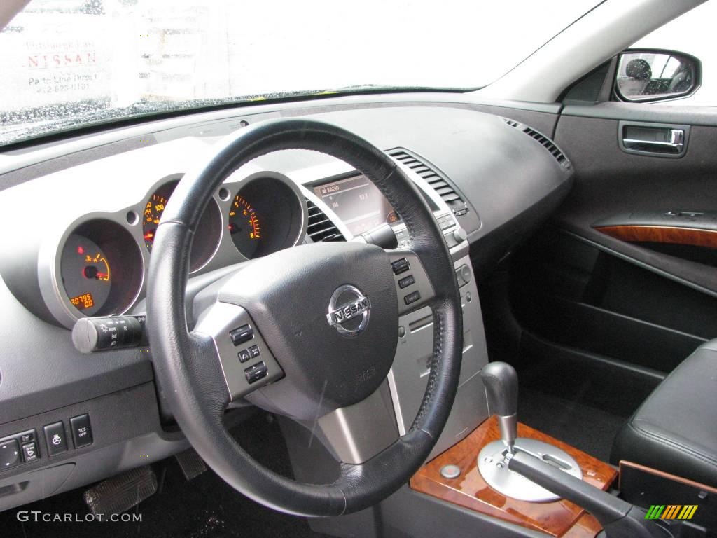 2006 Maxima 3.5 SL - Smoke Metallic / Black photo #8