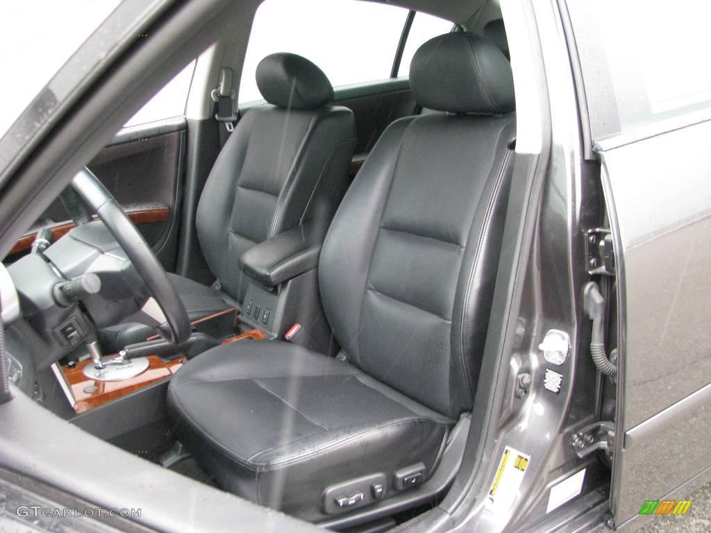 2006 Maxima 3.5 SL - Smoke Metallic / Black photo #9