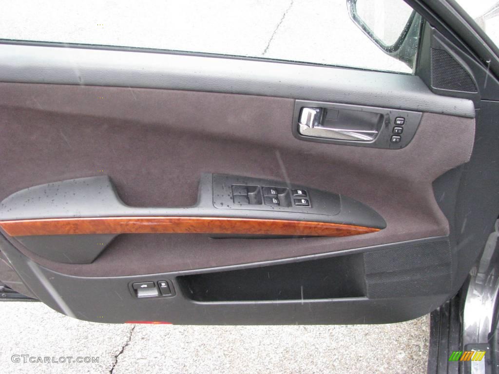 2006 Maxima 3.5 SL - Smoke Metallic / Black photo #12