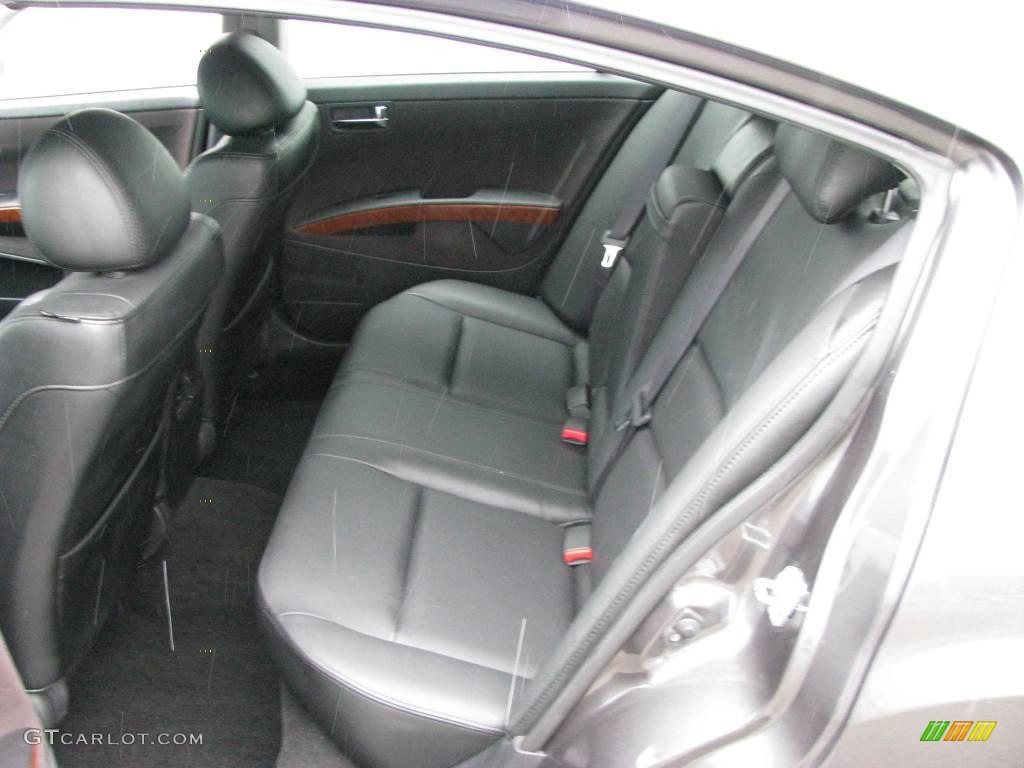 2006 Maxima 3.5 SL - Smoke Metallic / Black photo #13