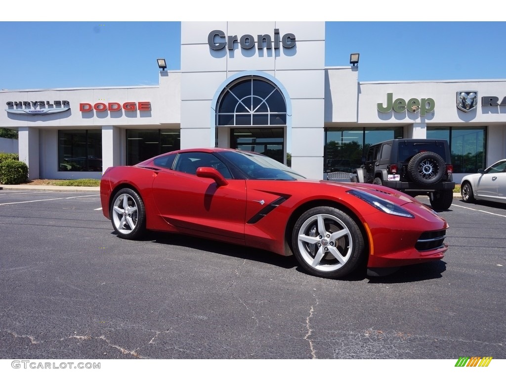 2014 Corvette Stingray Coupe - Crystal Red Tintcoat / Gray photo #1