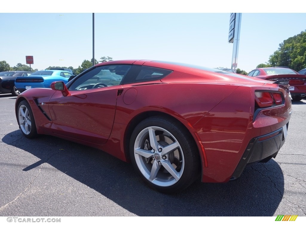 2014 Corvette Stingray Coupe - Crystal Red Tintcoat / Gray photo #5