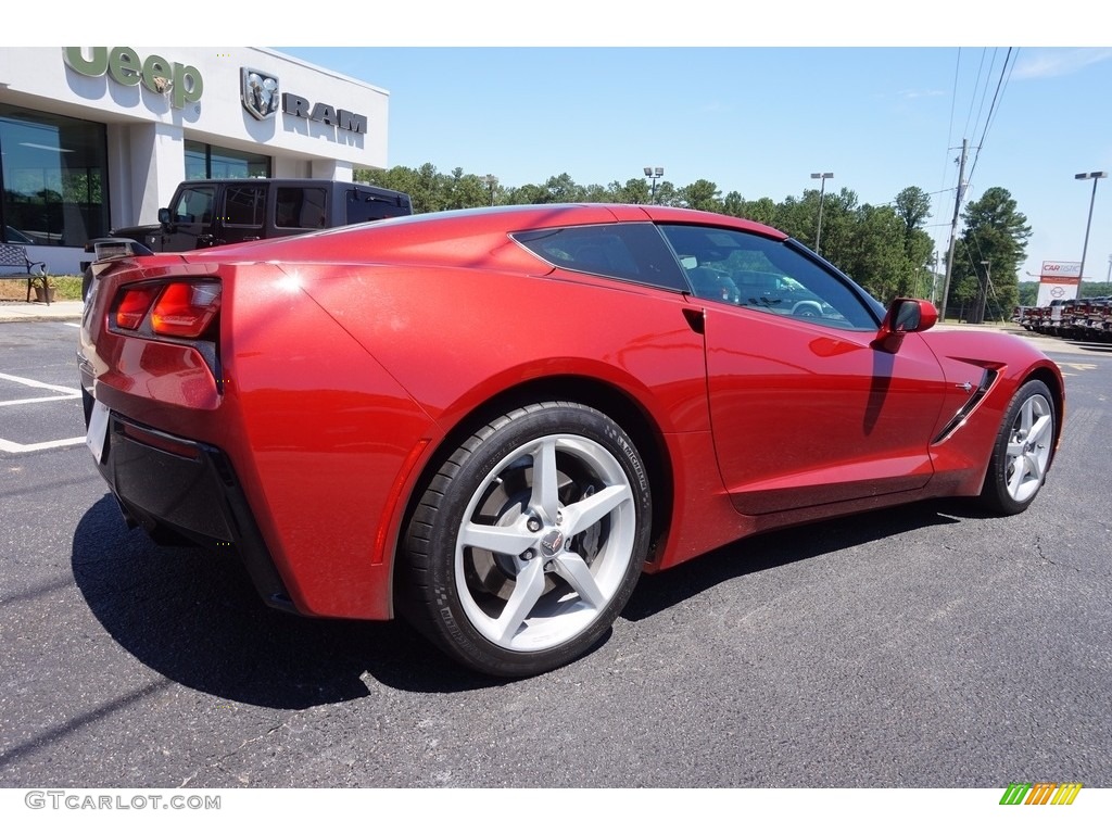 2014 Corvette Stingray Coupe - Crystal Red Tintcoat / Gray photo #7