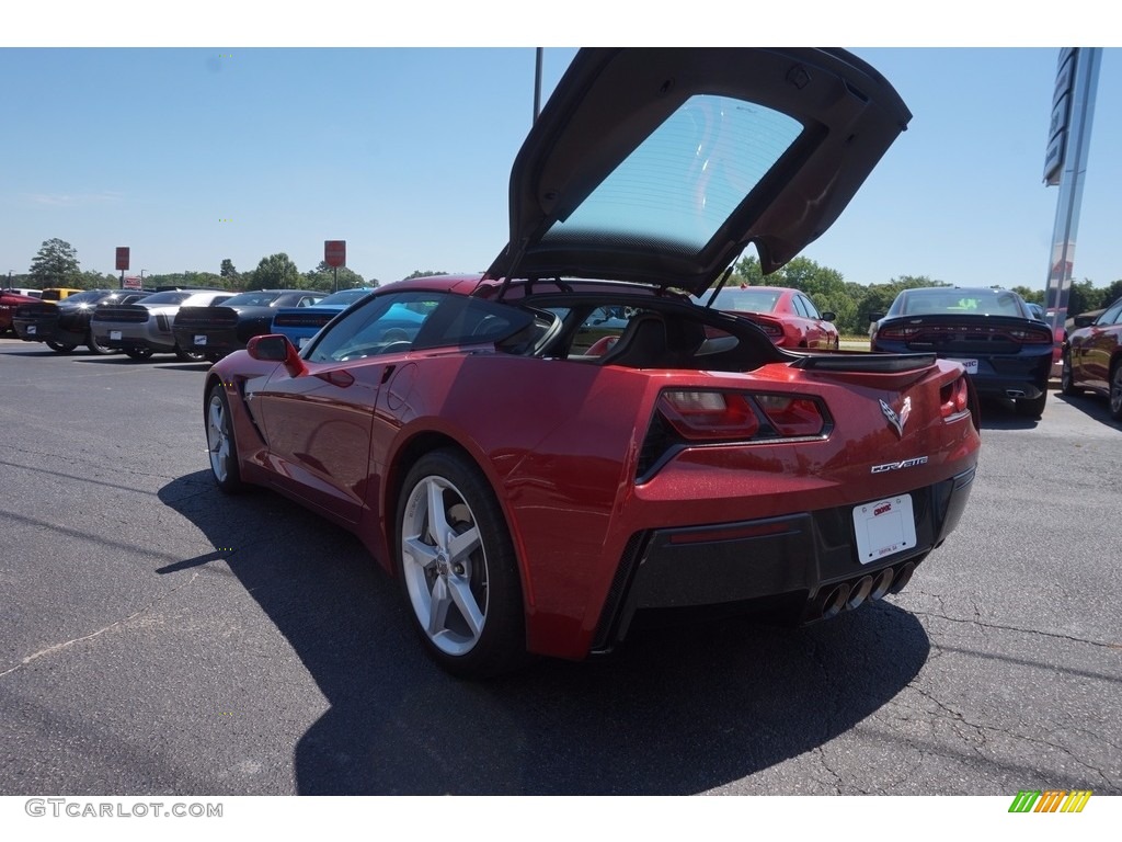 2014 Corvette Stingray Coupe - Crystal Red Tintcoat / Gray photo #14