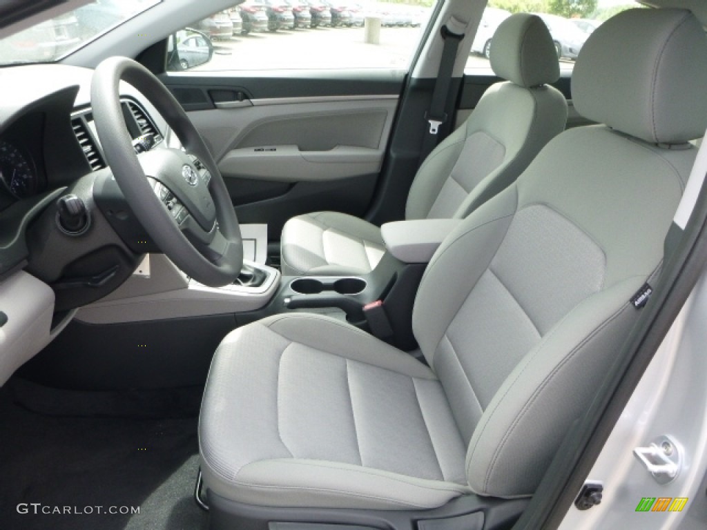 2017 Elantra SE - Silver / Gray photo #13